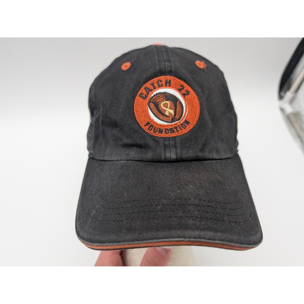 Ahead Vintage Catch 22 Foundation Mike Matheny Golf Classic Black Orange Hat